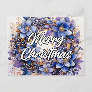 Frohe Weihnachtsfeier   FROHE FESTTAGE Postkarte