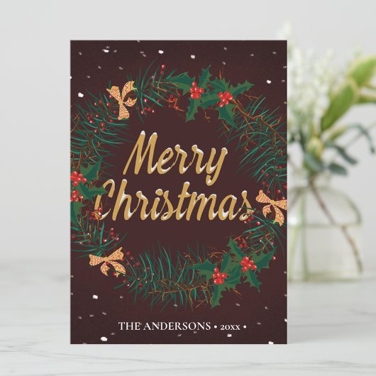 Frohe Weihnachtsfeier | Fun Pet Gruß Feiertagskarte