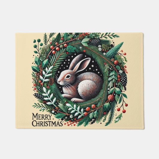 Frohe Weihnachtsfeier Fußmatte (Vorderseite)