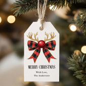 Frohe Weihnachtsfeier Geschenkanhänger