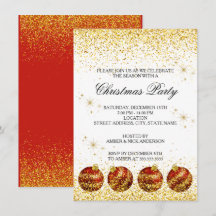 Frohe Weihnachtsfeier Glitter