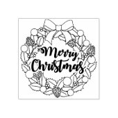 Frohe Weihnachtsfeier Gummistempel (Prägung)
