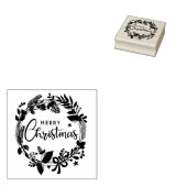 Frohe Weihnachtsfeier Gummistempel (Stempel)