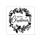Frohe Weihnachtsfeier Gummistempel (Prägung)