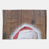 Frohe Weihnachtsfeier, Hut des Weihnachtsmanns Küchentuch (Horizontal)