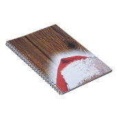 Frohe Weihnachtsfeier, Hut des Weihnachtsmanns Notizblock (Rechte Seite)