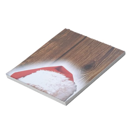 Frohe Weihnachtsfeier, Hut des Weihnachtsmanns Notizblock (Rotiert)