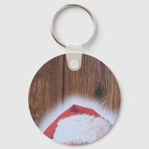 Frohe Weihnachtsfeier, Hut des Weihnachtsmanns Schlüsselanhänger