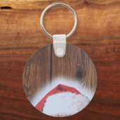 Frohe Weihnachtsfeier, Hut des Weihnachtsmanns Schlüsselanhänger (Vorderseite)