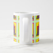 Frohe Weihnachtsfeier Jumbo-Tasse (Rückseite)