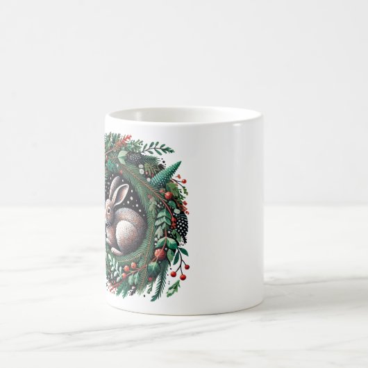 Frohe Weihnachtsfeier Kaffeetasse (Mittel)