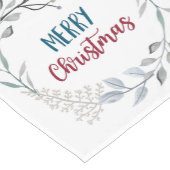 Frohe Weihnachtsfeier Kurzer Tischläufer (Ecke)