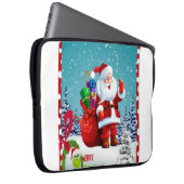 Frohe Weihnachtsfeier Laptopschutzhülle (Vorne Rechts)