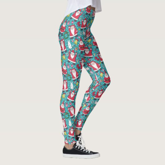 Frohe Weihnachtsfeier Leggings (Rechts)