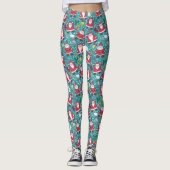 Frohe Weihnachtsfeier Leggings (Vorderseite)