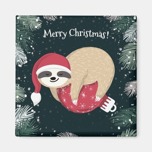 Frohe Weihnachtsfeier Magnet (Vorne)