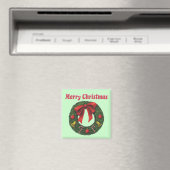 Frohe Weihnachtsfeier Magnet (In Situ (Geschirrspüler))