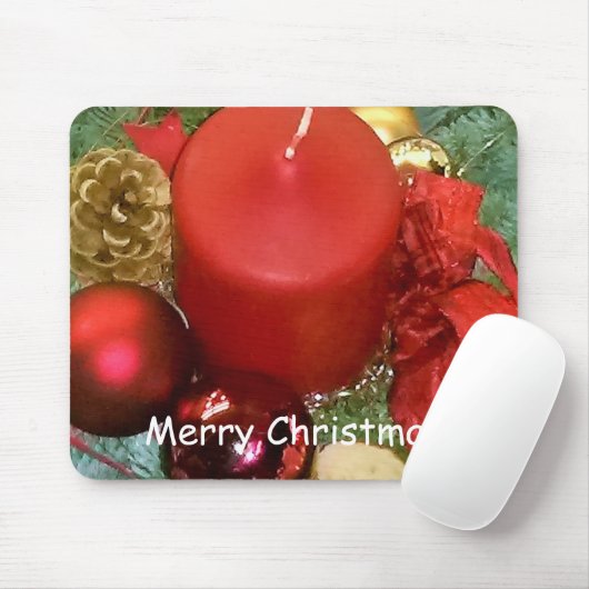 Frohe Weihnachtsfeier Mousepad (Mit Mouse)