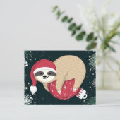Frohe Weihnachtsfeier Postkarte (Stehend Vorderseite)
