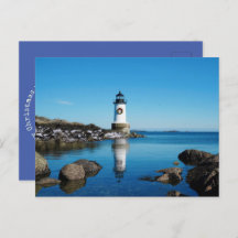 Frohe Weihnachtsfeier Salem Lighthouse