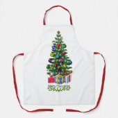 Frohe Weihnachtsfeier Schürze (Vorderseite)