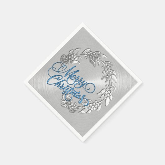 Frohe Weihnachtsfeier Serviette (Ecke)