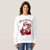 Frohe Weihnachtsfeier Sweatshirt (Vorne ganz)