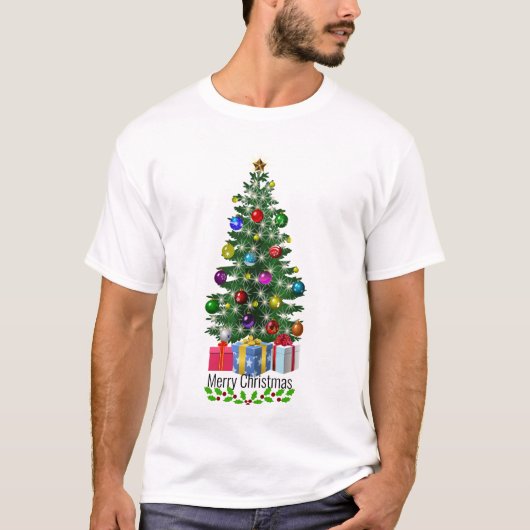 Frohe Weihnachtsfeier T-Shirt (Vorderseite)