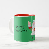 Frohe Weihnachtsfeier - Tasse (Vorderseite Links)