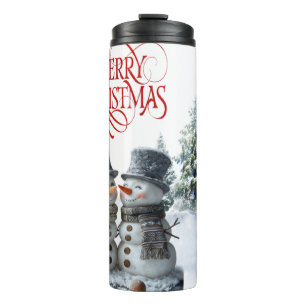 Frohe Weihnachtsfeier Thermosbecher