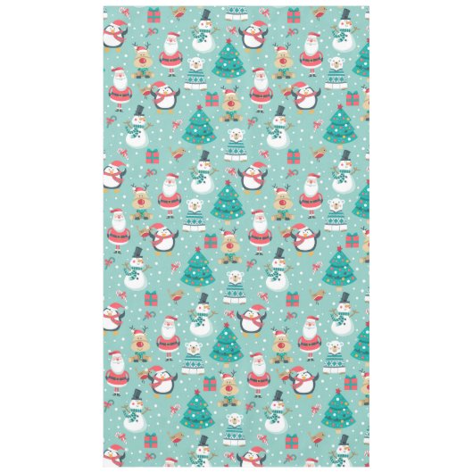 Frohe Weihnachtsfeier Tischdecke (Vorderseite)