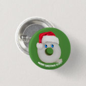 Frohe Weihnachtsfeier Toilettenpapier 2020 Button (Vorne & Hinten)