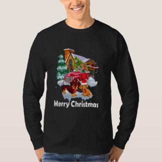 Frohe Weihnachtsfeier Weihnachten Dackel Weihnacht T-Shirt