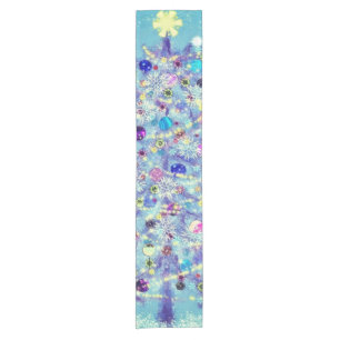 Frohe Weihnachtsfeier Weihnachtsbaum - Geschenk Kurzer Tischläufer