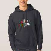 Frohe Weihnachtsfeiern Hoodie (Vorderseite)