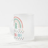 Frohe Weihnachtsfeiern Mattglastasse (Vorderseite Links)