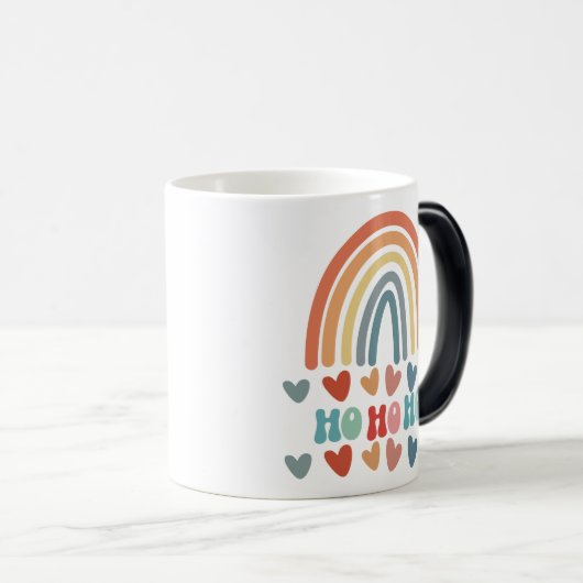 Frohe Weihnachtsfeiern Verwandlungstasse (VorderseiteRechts)