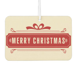 Frohe Weihnachtsfeiertage Autolufterfrischer