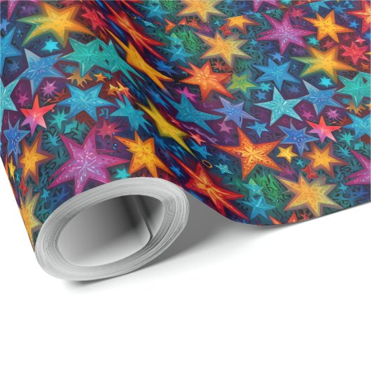 Frohe Weihnachtsfeiertage Cheer Collection Geschenkpapier (Rolleneckpunkt)