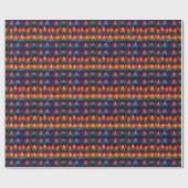 Frohe Weihnachtsfeiertage Cheer Collection Geschenkpapier (Flach)