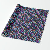 Frohe Weihnachtsfeiertage Cheer Collection Geschenkpapier (Ungerollt)