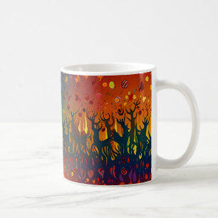 Frohe Weihnachtsfeiertage Cheer Collection Kaffeetasse