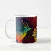 Frohe Weihnachtsfeiertage Cheer Collection Kaffeetasse (Links)
