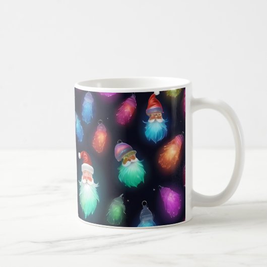 Frohe Weihnachtsfeiertage Cheer Collection Kaffeetasse (Rechts)
