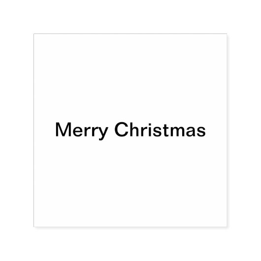 Frohe Weihnachtsfeiertage einfach minimal Permastempel (Design)