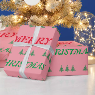 Frohe Weihnachtsfeiertage Elegant Geschenkpapier