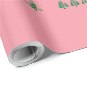 Frohe Weihnachtsfeiertage Elegant Geschenkpapier (Rolleneckpunkt)