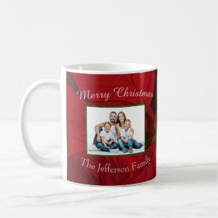Frohe Weihnachtsfeiertage Familie Foto Personalisi Kaffeetasse