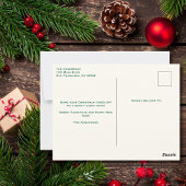 Frohe Weihnachtsfeiertage Foto Fun Teddy Bären Pil Postkarte