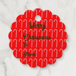 Frohe Weihnachtsfeiertage Geschenkanhänger